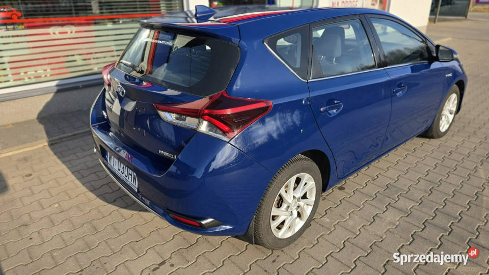 Toyota Auris II 2012 niebieski mazowieckie Karczew