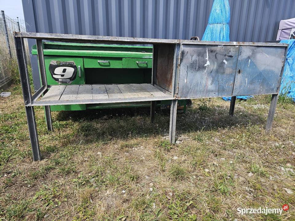 Stół warsztatowy falbanek 250 x 105 x 72 Ciężki dolnośląskie Jelcz-Laskowice