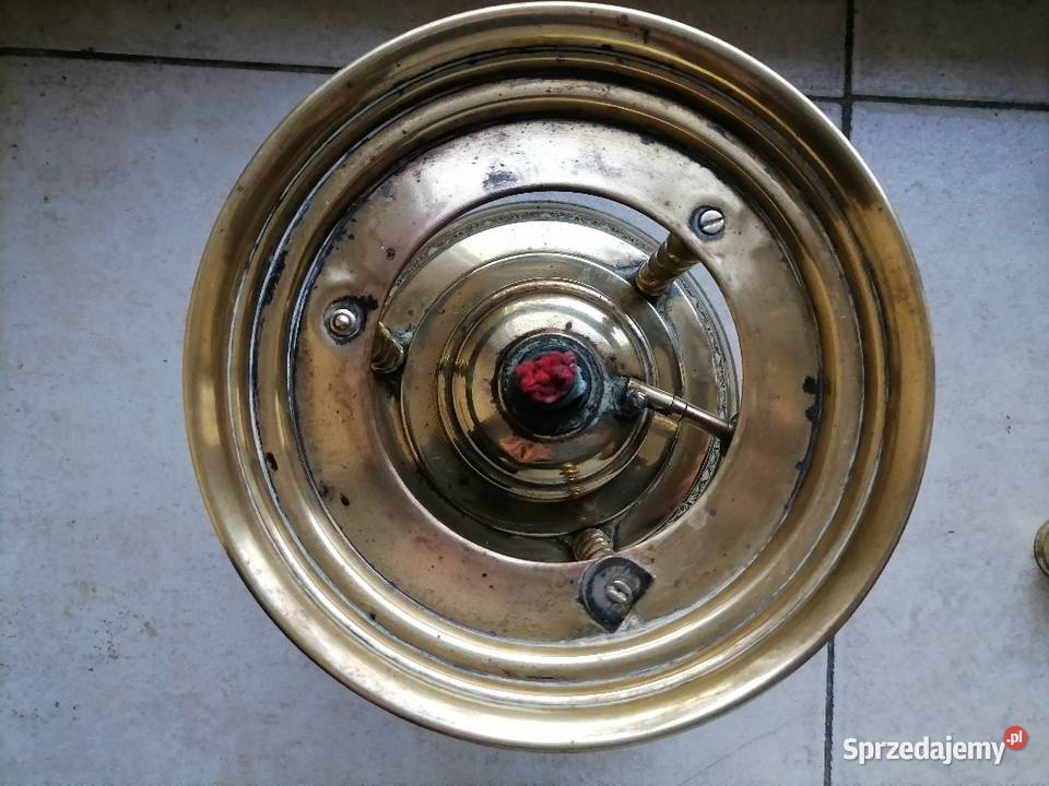 Stary mosiężny podgrzewacz SPRAWNE Pozostałe Antyki, Sztuka, Kolekcje