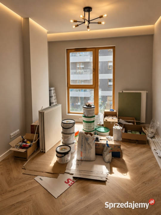 Nowe wykończone 3 pokoje wysoki standard balkon Warszawa