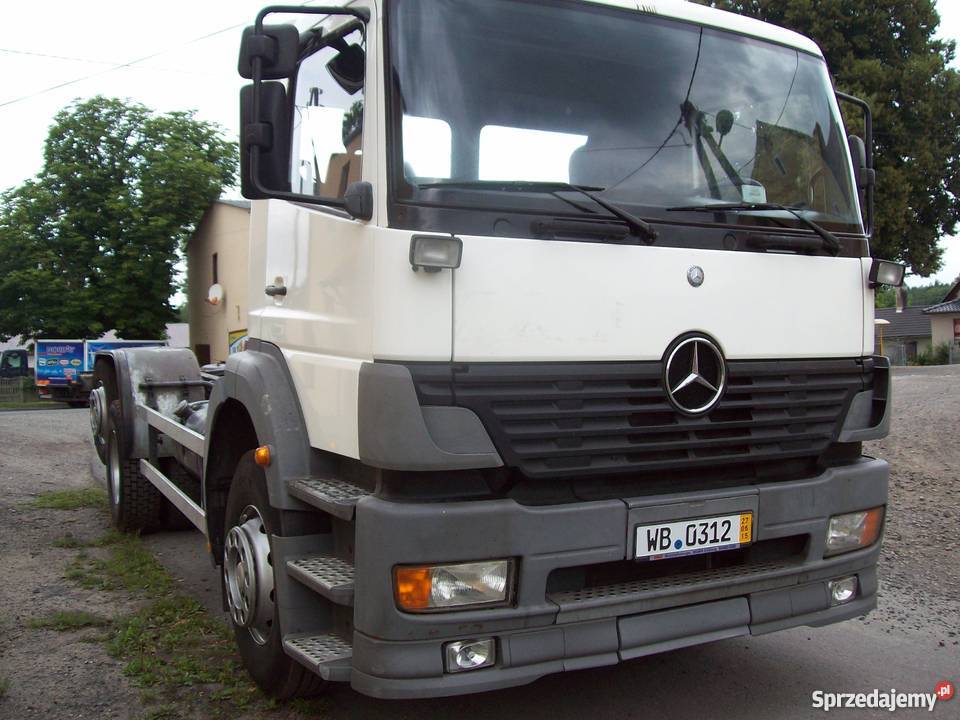 MERCEDES ATEGO ACTROS 6x2 RAMA DO ZABUDOWY DMC komputer pokładowy Domaradzka Kuźnia