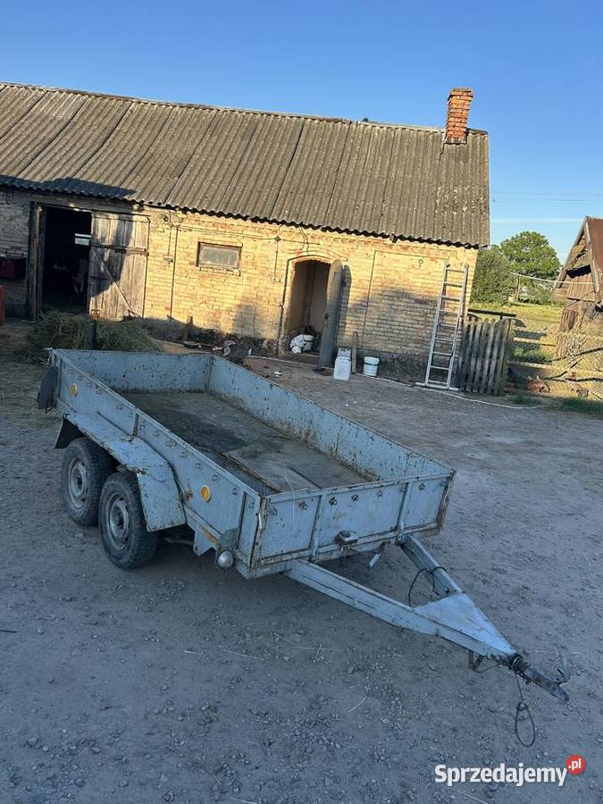 Przyczepka samochodowa dwuosiowa Czyżew