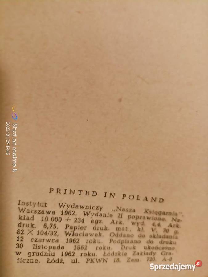 Ulewa książka Słomczyński księgarnia Praga Warszawa