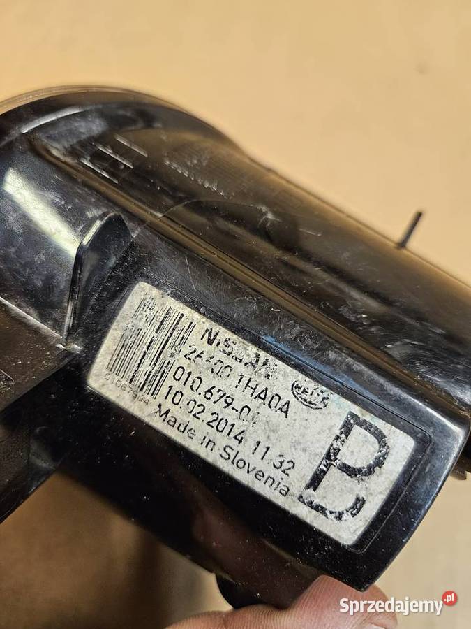 NISSAN ENV200 HALOGEN PRAWY PRZÓD 266001HA0A Międzychód