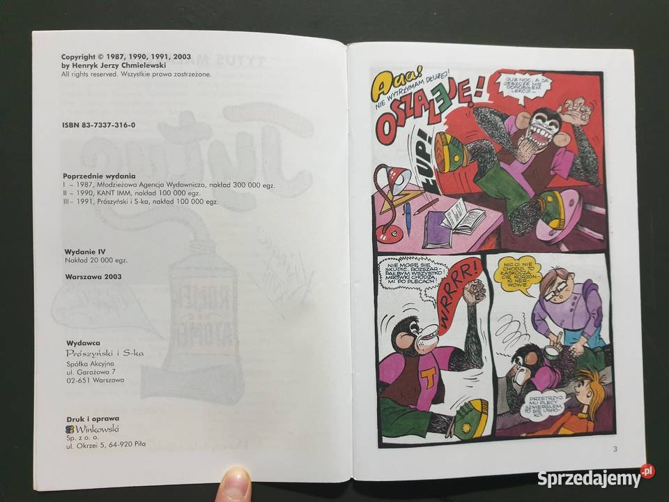 Tytus Romek i ATomek księga XVIII wyd4 2000 Komiksy pomorskie