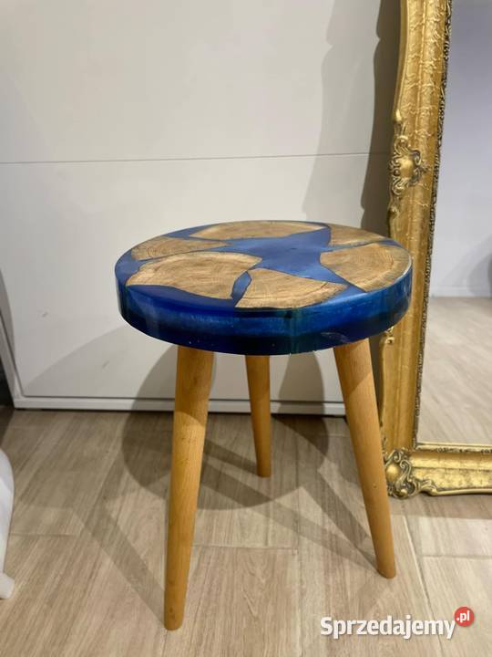 Stolik kawowy z żywicą epoksydową 5cm Stoliki kawowe i ławy śląskie