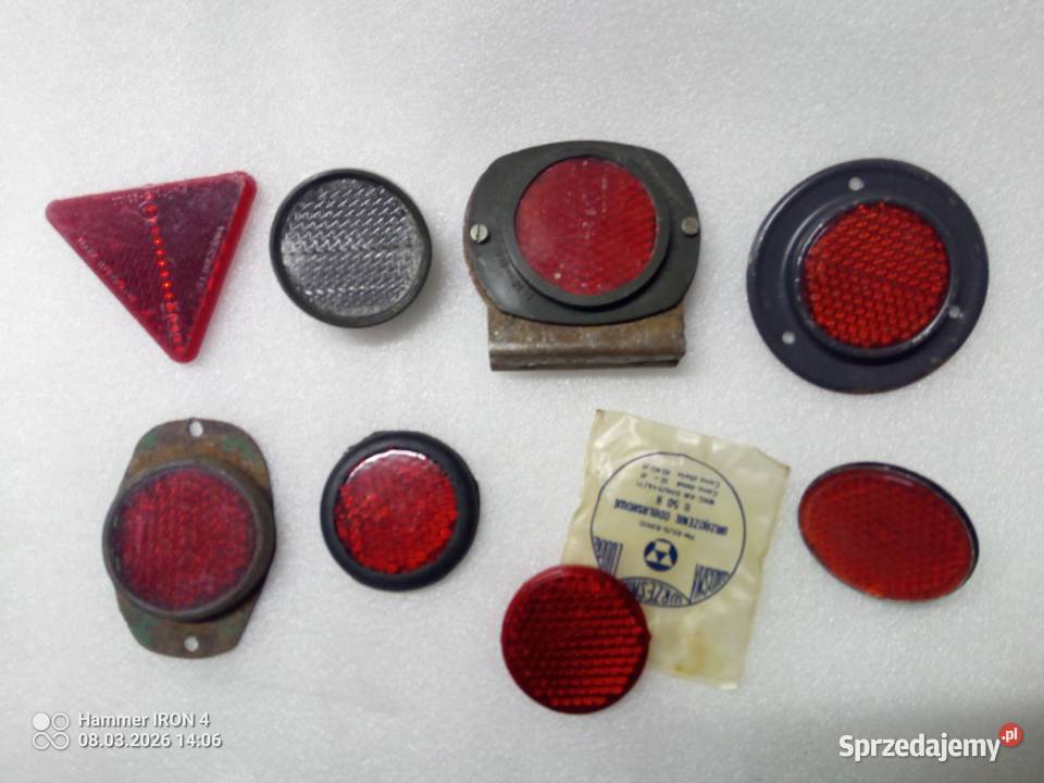 Odblaski stare światło odblaskowe auto motor podkarpackie Przemyśl