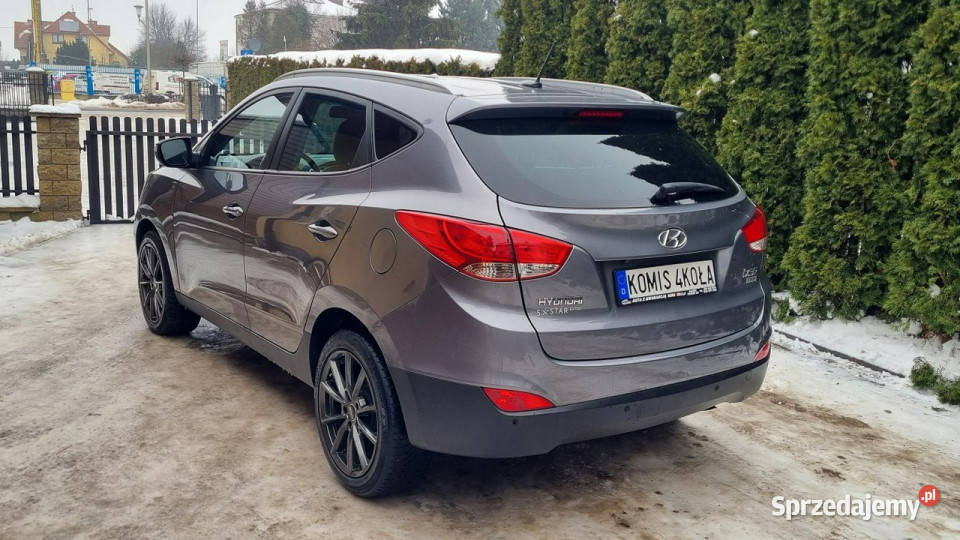Hyundai ix35 PółSkóry Navi Kamera GWARANCJA centralny zamek Płońsk