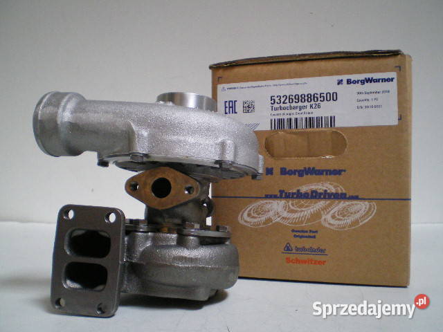Nowa turbosprężarka BorgWarner KKK 53269886500 sprzedam