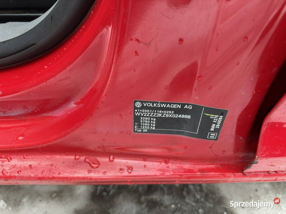 Volkswagen Caddy 20 TDI 7 miejsc podwójne drzwi Wejherowo sprzedam