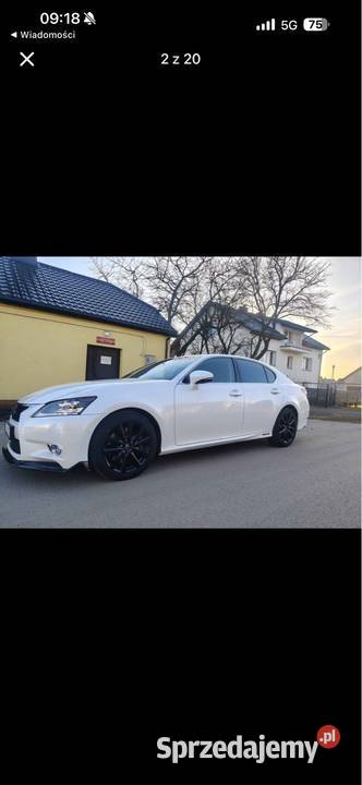 Lexus gs 450h sprowadzony Piotrków Pierwszy