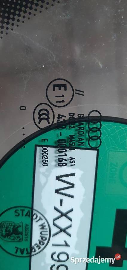 Audi A1 szyba czołową 2015 Przednie opolskie Chrząstowice