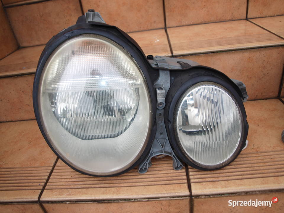 Mercedes E klasa W210 lampy przód xenon 1999 osobowe wielkopolskie Kalisz