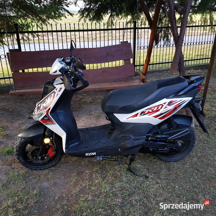 Skuter SYM CROX 50 4T 2021 Led oryginalny lakier Warszawa