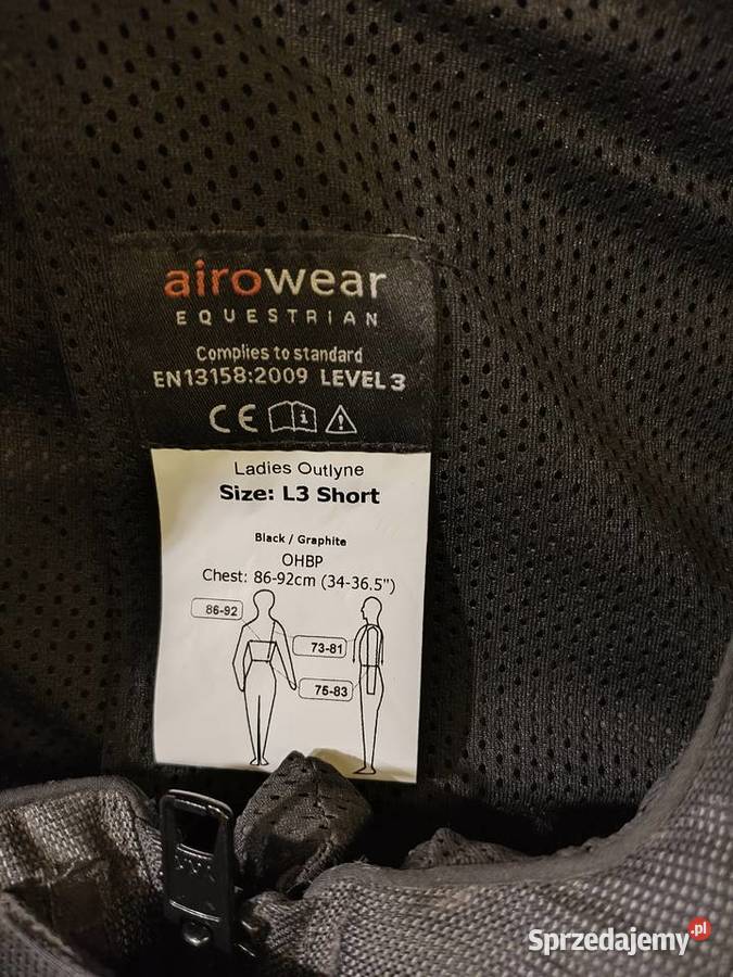 Kamizelka ochronna do jazdy konnej Wołomin