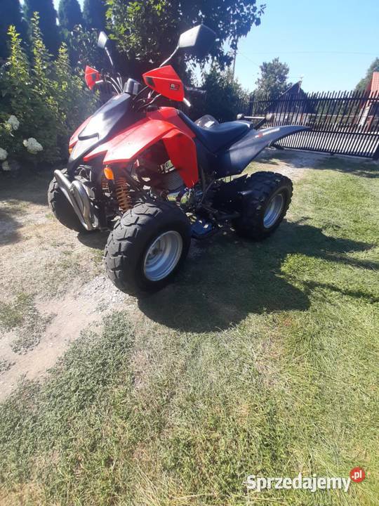 Quad Barossa 250 SMC czerwony