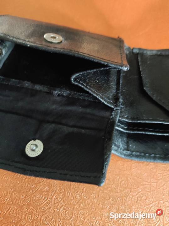 skórzany skórkowy portfel ze skóry męski damski Kielce
