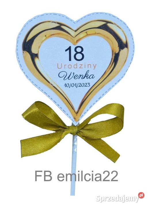 Duże Lizaki Deseniowe Pamiątka Prezent Zielona Góra