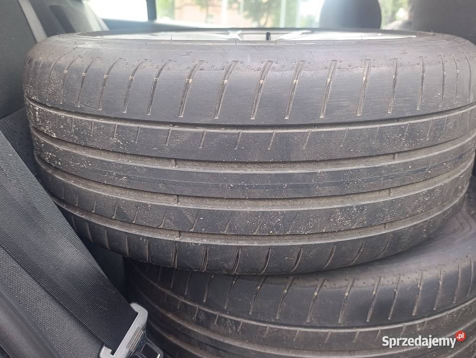 4 opony letnie GOODYEAR Eagle F1 2454518r 18 Opony i felgi podlaskie Suwałki sprzedam
