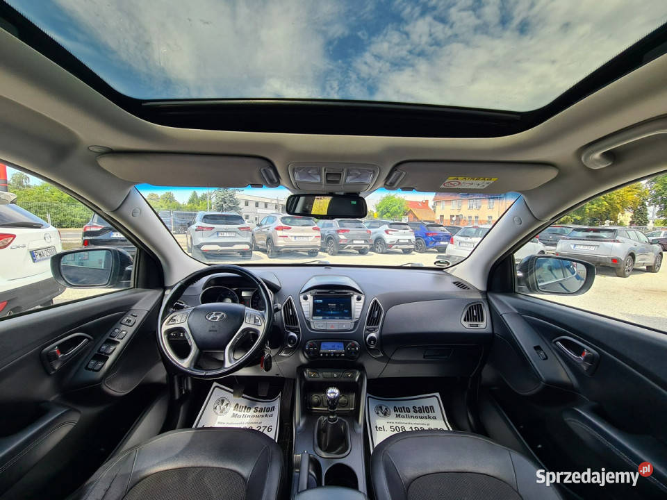 Hyundai ix35 Szyberdach Navi PDC Kamera Led elektryczne lusterka Wągrowiec