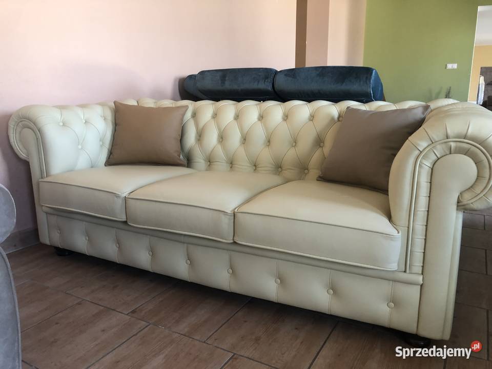Kanapa pikowana CHESTERFIELD MEBLE PYKA 20 Gliwice