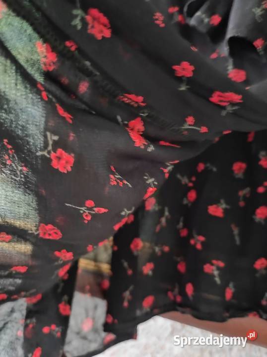 duża bluzka tunika żorżeta elegancka przewiewna Inny wzór Kielce