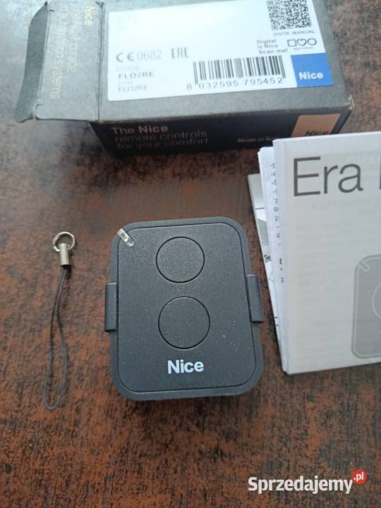 Pilot do napędu bramy NICE era flor dwa kanały 2 podkarpackie Tarnobrzeg