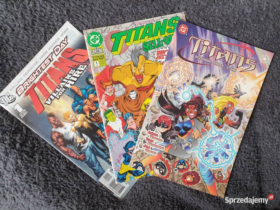 Titans 3 oryginalne komiksy DC USA Komiksy Gdynia