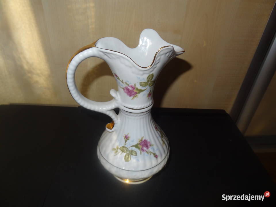 Porcelanowy sygnowany dzban dzbanek Chodzież Poznań