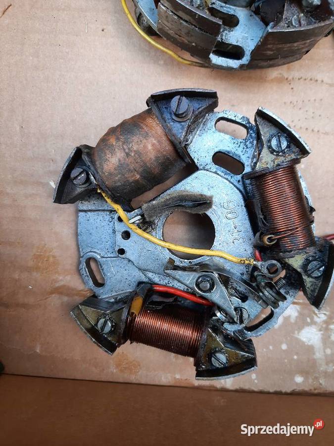 WSK 125 zapłon magneto stojan cewki 2 Strzyżewice
