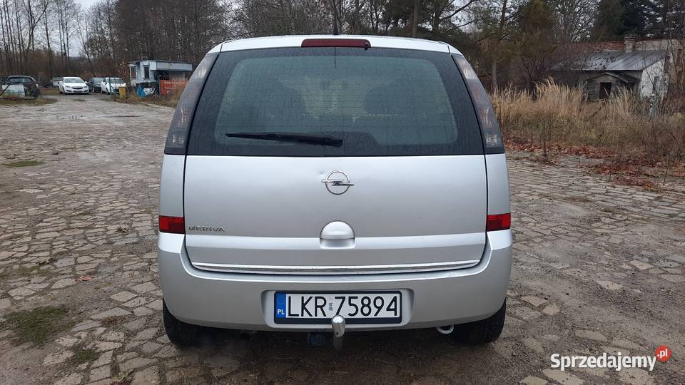 Opel Meriva 14 16V BGaz Klima sprawna Nawigacja Kraśnik