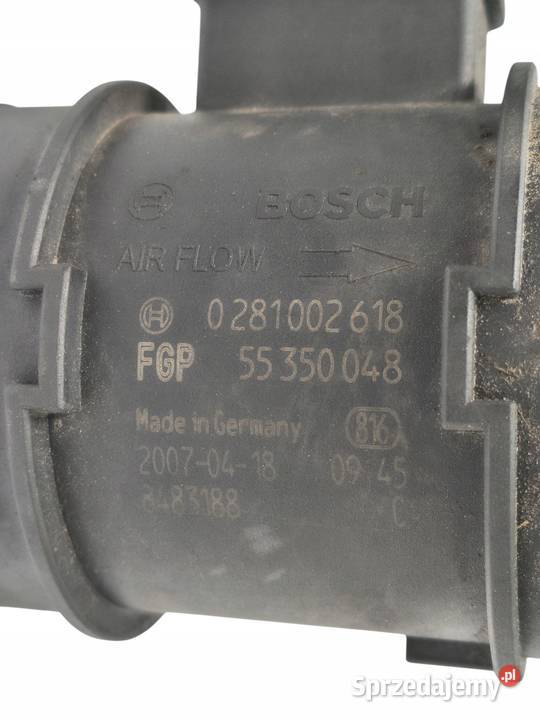 PRZEPŁYWOMIERZ Opel Astra H Zafira B Vectra C 19 Przepływomierze lubelskie Chełm