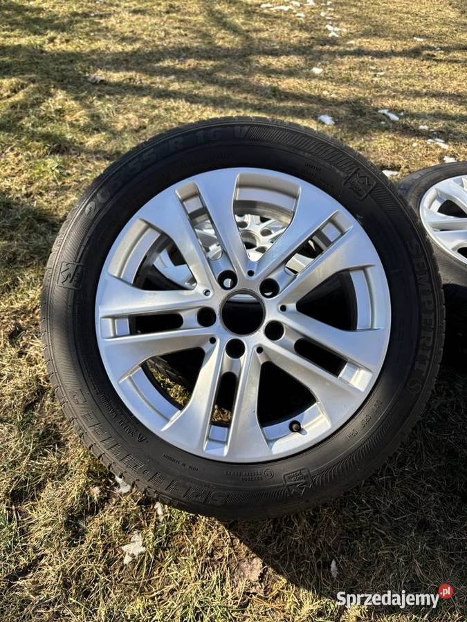Koła MercedesBenz 16 5x112et43 z oponami 20555 Opony i felgi