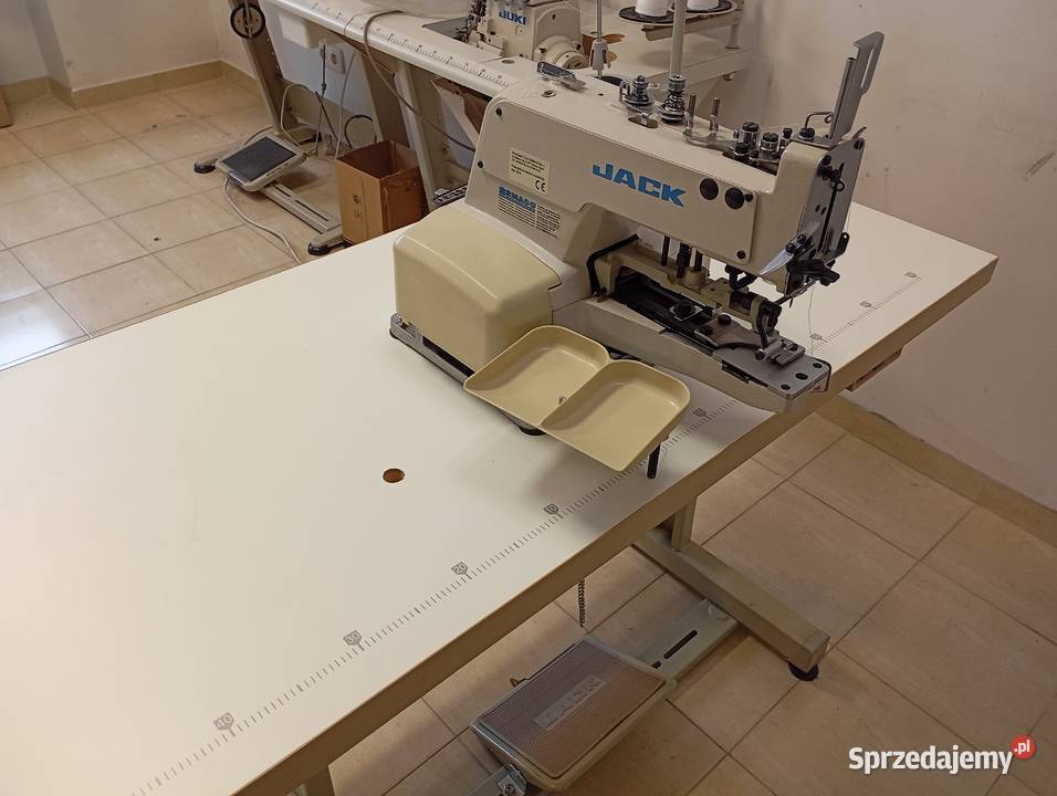 Guzikarka JACK T1377 maszyna do szycia stan Produkcja Częstochowa