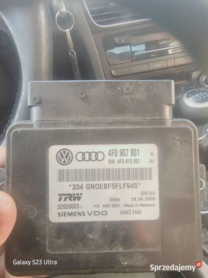 Moduł sterownik hamulca ręcznego EPB Audi A6 C6 warmińsko-mazurskie Olsztyn