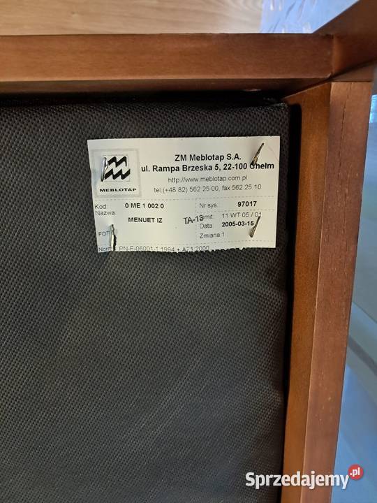 4 Fotele Menuet Meblotap Chełm stan sprzedam