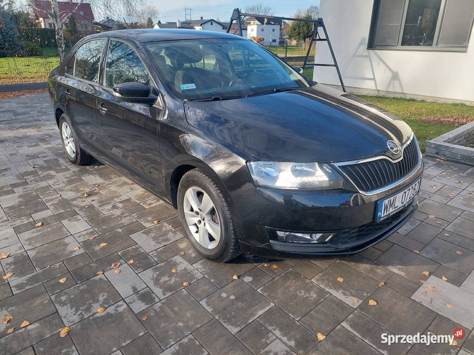 Skoda Rapid Ambition 16 TDI 115 Hak nieuszkodzony Aleksandrów Kujawski