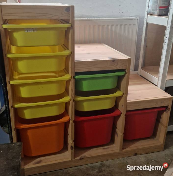 Regał Ikea Trofast z pojemnikami 91cm Wrocław sprzedam