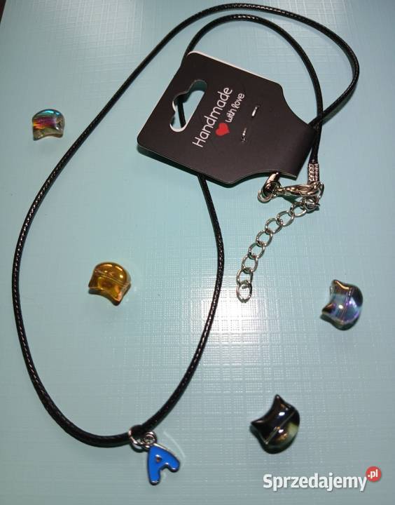 Naszyjnik z LiterkąA Gliwice