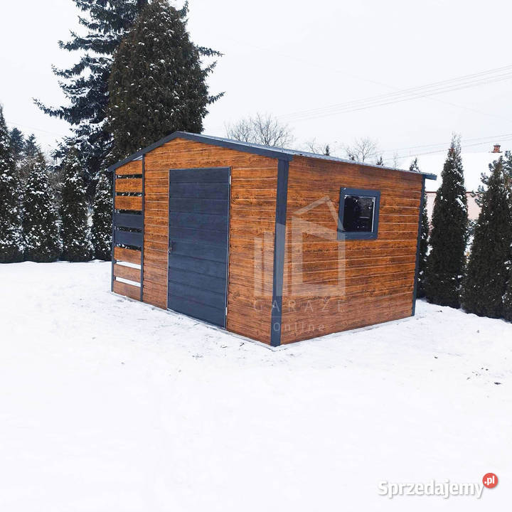 Domek Ogrodowy Schowek Garaż 2x2 drewnopodobny wielkopolskie