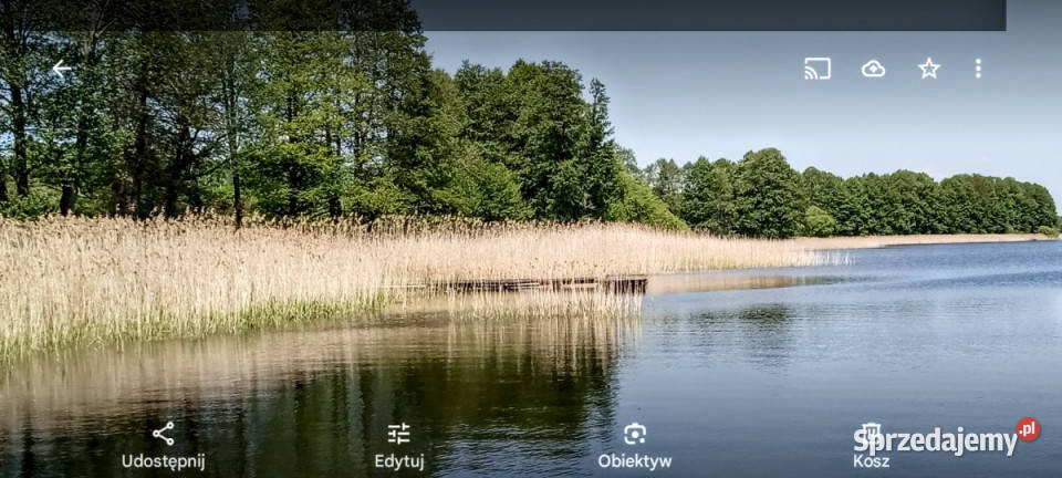 Działka JEZIOREM dostęp pod dom budowlana Sorkwity