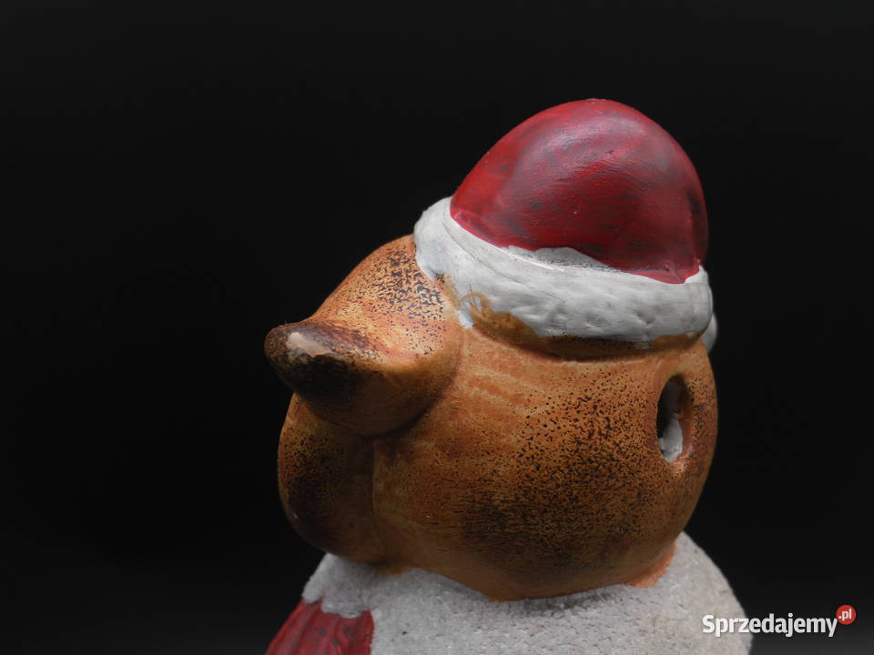 Ceramiczna figurka świecznik lampion sowa Raszków