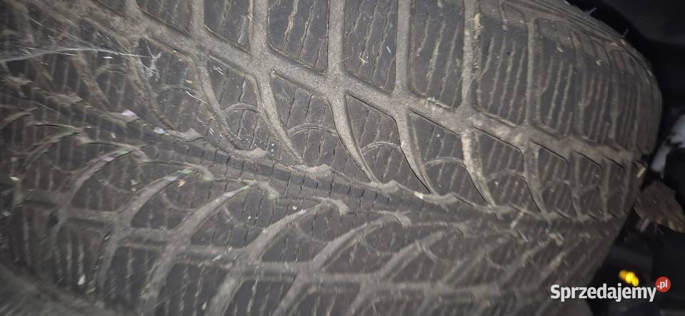 Opony zimowe 16 55 2005 mazowieckie Bielsk sprzedam