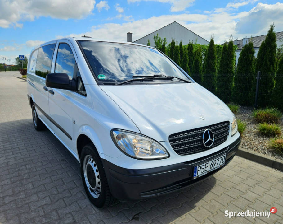 Mercedes Vito Rata600 FV MaxDługi Long 115KM Mercedes-Benz Śrem