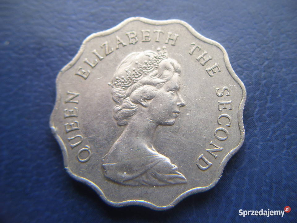 Stare monety 2 dolar 1975 Hong Kong Lesko