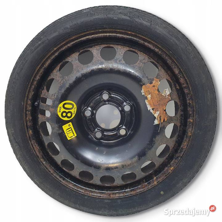 KOŁO DOJAZDOWE ZAPASOWE Opel Vectra C Astra H Samochodowe Chełm sprzedam