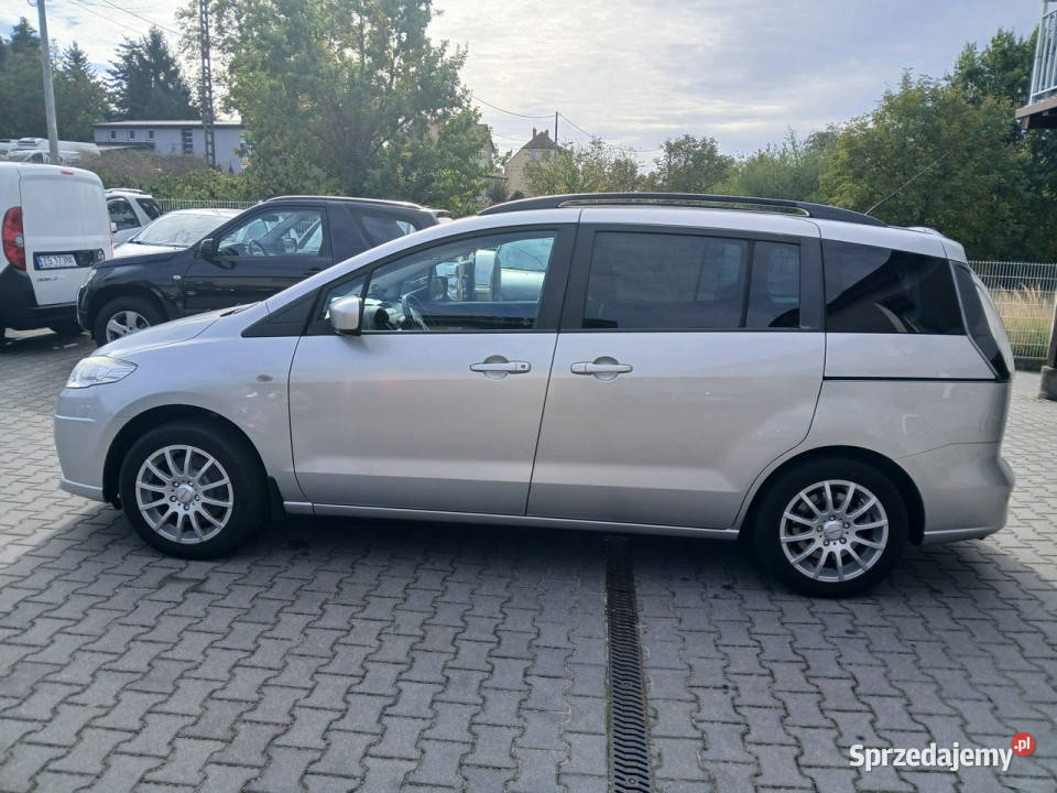 Mazda 5 18i 7osób alufelgi klimatronik czujniki Rok produkcji 2010 Gryfino sprzedam