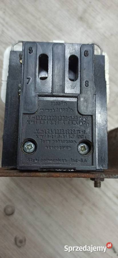 Stycznik 660v 16A Biała