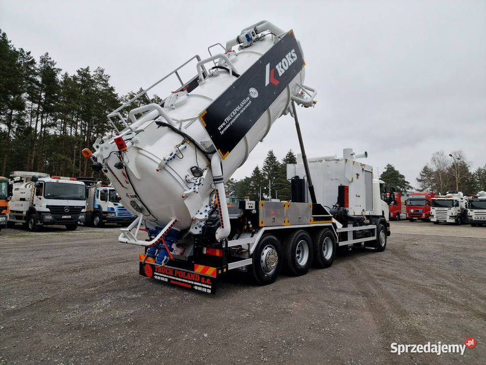 Scania KOKS MultiVac ciśnieniowy z 2 pompami Daleszyce