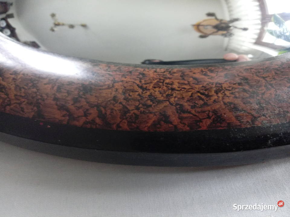 wypukłe lustro owalne w stylu angielskim mazowieckie Piotrówek